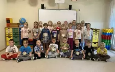 Zdjęcie grupowe dzieci z grupy III.